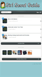 Mobile Screenshot of girlscoutguide.com